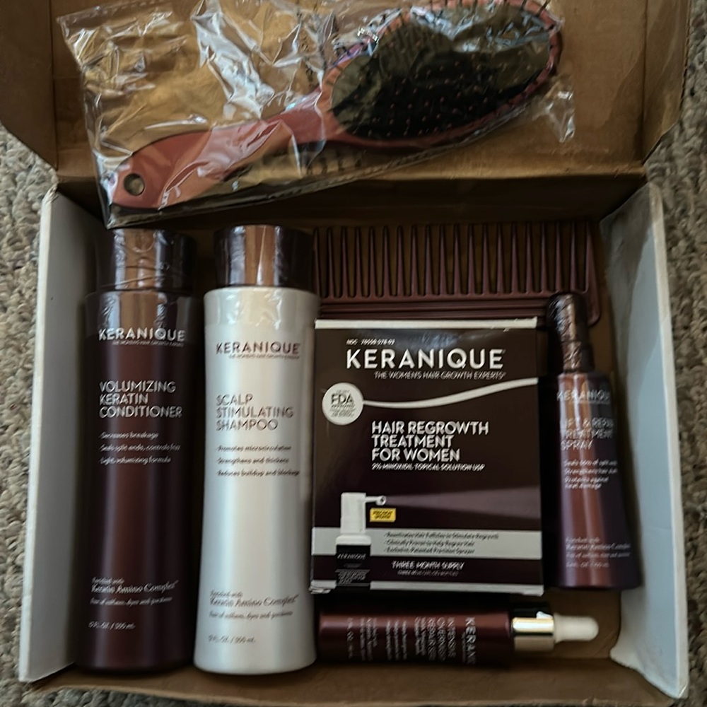 Keranique kit -opened and never used